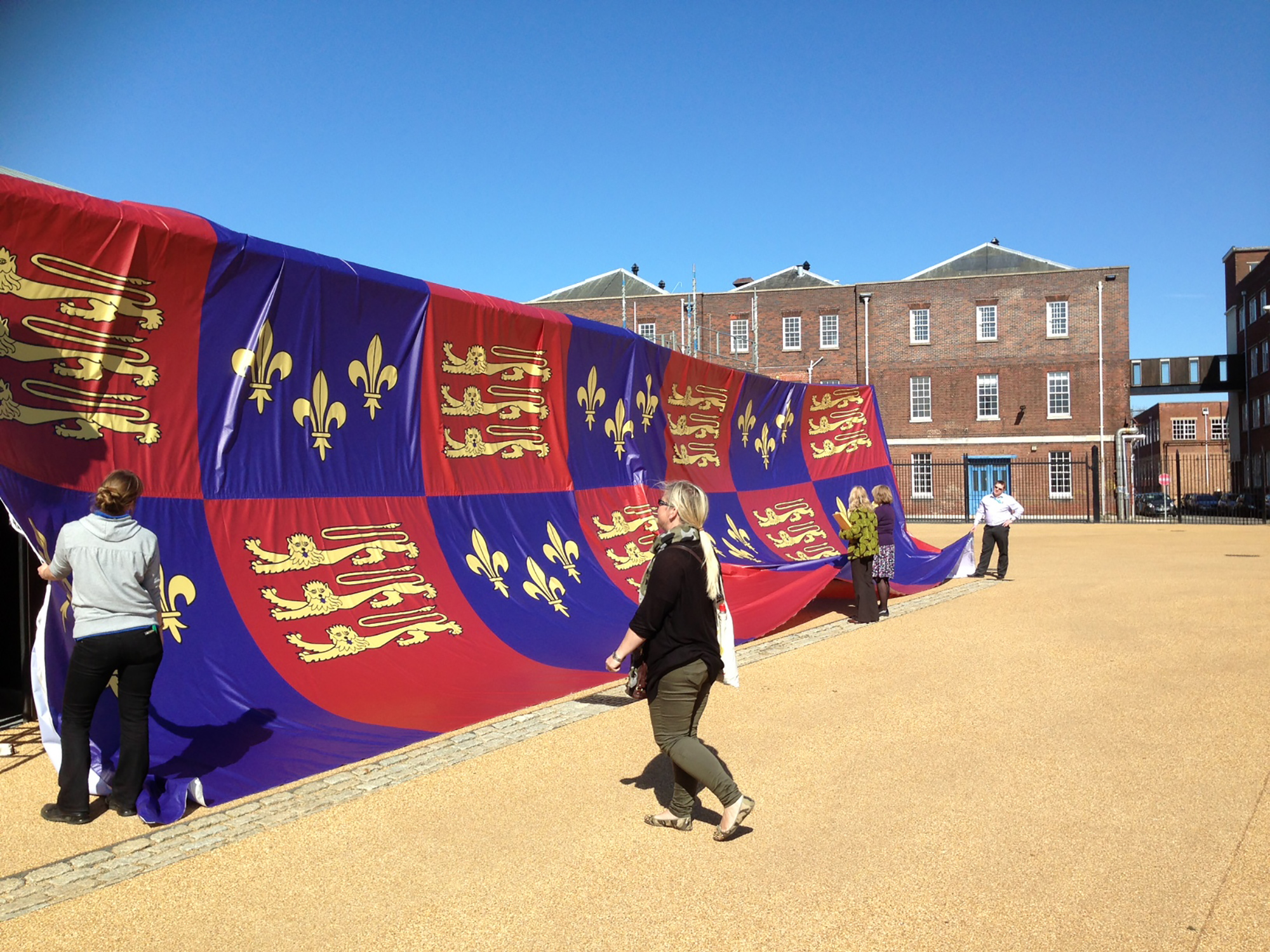 Unveiling of Mary Rose Museum In Portsmouth Historic Dockyard